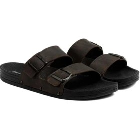 Resim Bags Shoes Pierre Cardin Pc-7241 Erkek Tokalı Çift Bant Terlik 