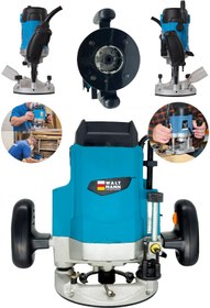 Resim WaltMann 2600 Watt Freze Formika Traşlama Makinesi 12mm 