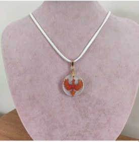 Resim El Yapımı 3d Baskı Anka Kuşu Heykeli 555 Krem 