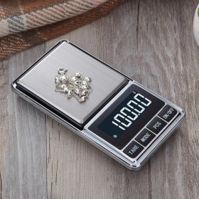 Resim Temiz Pazar Dijital Hassas Cep Terazi Tartı 500 gr 