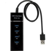 Resim 4 Port Girişli Hub USB 3.0 Çoğaltıcı Çoklayıcı 