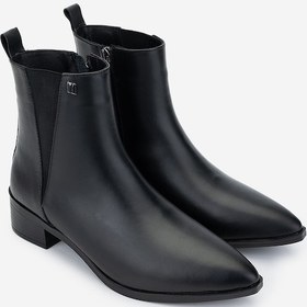 Resim Valmenti Kadın Siyah Deri Topuklu Bot 1054 12 Bn Bot Sk24-25 Sıyah Dr Siyah Deri 