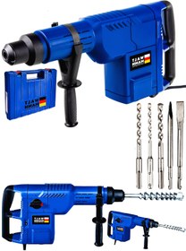 Resim WaltMann Germany Profesyonel 4200 w 11 Kg Sds Max 3 Fonksiyonlu Kırıcı Delici Hilti -Mavi 