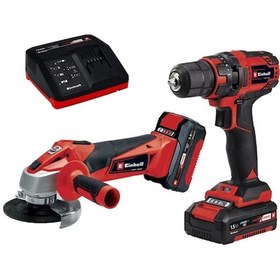 Resim Einhell TC-AG 18/115 Taşlama + Einhell TC-TK 18 Lİ Kit TC-CD 18/3 