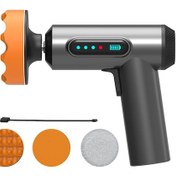 Resim Moveevo Kablosuz 80w Otomobil Cila Makinesi - 1300rpm Hızlı Çalışma, 30 Dakika Kullanim Süresi, Cam Ve Zemin Parlatma Uygulamalı 