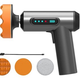 Resim Moveevo Kablosuz 80w Otomobil Cila Makinesi - 1300rpm Hızlı Çalışma, 30 Dakika Kullanim Süresi, Cam Ve Zemin Parlatma Uygulamalı 