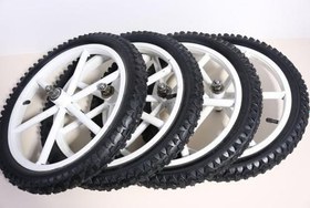 Resim Seyyar Satıcı Arabası İçin Büyük Tekerlek Fiyat 1 Adet İçindir 