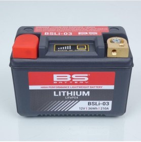 Resim Bs Bsli-03 2014-2023 Ktm 125 Rc Uyumlu Akü Lityum Akü 