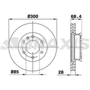Resim Fren Diski Ön Sprinter 906 06 18 907 910 18 Crafter 30-35 06 16 