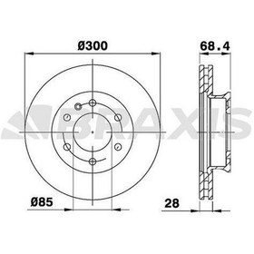 Resim Fren Diski Ön Sprinter 906 06 18 907 910 18 Crafter 30-35 06 16 