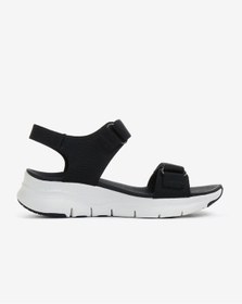 Resim Skechers Arch Fit - Touristy Kadın Siyah Sandalet 119247 Blk Siyah 