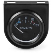 Resim Araba Modifiye Edilmiş 52mm Su Sıcaklığı Ölçer 12v Evrensel Yarış Ölçer 40-120 C Santigrat 1199 