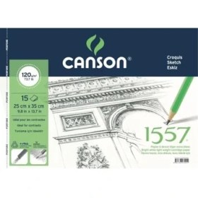 Resim Esranın Dünyası 1557 Resim ve Çizim Blok 120GR 25X35 15YP Spiralli Resim Defteri 