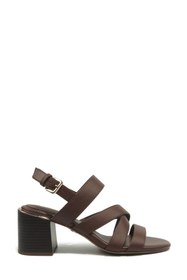 Resim Nine West ELICEA 6FX Kahverengi Kadın Topuklu Sandalet 