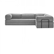 Resim Huga Metal 290*200 Büyük Köşe Koltuk Sağ-sol Değiştirilebilir Relax Kanepe Köşe Takımı 50 Dns 