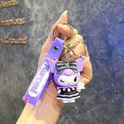Resim OEMG Çizgi Film Animasyon Stitch Serisi Yumuşak Kauçuk Anahtarlık Bebek Çantası Kolye Anahtarlık Küçük Hediye (Yurt Dışından) 