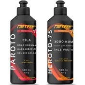 Resim Netfer 2'li Ince Pasta Cila Set - 2x500 ml 