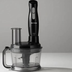 Resim Homend Functionall 2849H Mutfak Robotu 1500W Siyah Paslanmaz Çelik Bıçaklı 1,5 Litre Kapasite 
