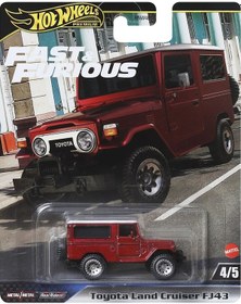 Resim Hot Wheels Fast & Furious Premium Arabalar Toyota Land Cruiser Hrt96 