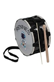 Resim Rennes DVL-31BRW Örf Aletleri Özel Tasarım Çocuk Davulu 30 CM 