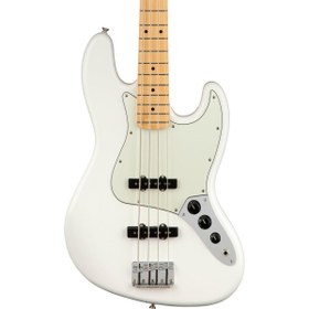 Resim Fender Player Jazz Bass 4 Telli Bas Gitar - Polar White / Maple 