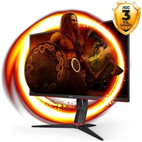 Resim AOC 27G2SPU/BK 27" 1 MS 165 Hz HDMI+DP+D-SUB+AdaptiveSync+USB 3.2 Pivot Full HD IPS Monitör 