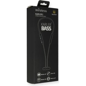 Resim Karler Bass KR-103 Kablosuz Kulaklık - Siyah 