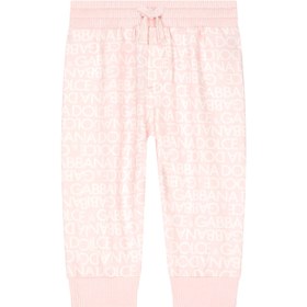 Resim Pembe Logolu Bebek Jogger Pantolon 