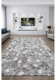 Resim Sarar 6m² Lastiksiz Halı Örtüsü Kayma Yapmaz Gri 