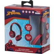 Resim Volkano Marvel Spıderman Kablolu Kulaklık Çocuk Kulaklığı Lisanslı Hediye Stıckerlı MV-3053-SM 