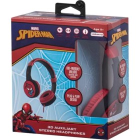 Resim Volkano Marvel Spıderman Kablolu Kulaklık Çocuk Kulaklığı Lisanslı Hediye Stıckerlı MV-3053-SM 