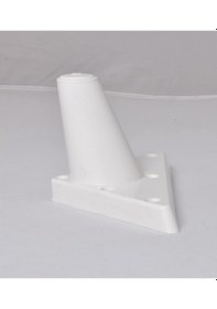 Resim Zeygen Sena Plastik Mobilya Baza Koltuk Kanepe Ayak 4 Adet 10 Cm Beyaz 