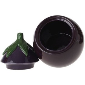 Resim Lotus Kavanoz Patlıcan Büyük P002 Mor 