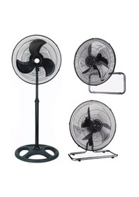 Resim Vanti KCF 276 130 W 18" 3 in 1 Metal Sanayi Tipi Ayaklı Vantilatör 