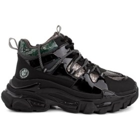 Resim Guja 23K315-1 Kadın Sneaker Spor Ayakkabı Siyah 