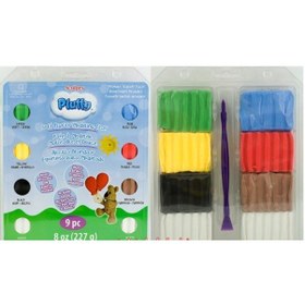 Resim Sculpey Pluffy Primer Polimer Kil Seti 8 Renk + Ebeşuar 