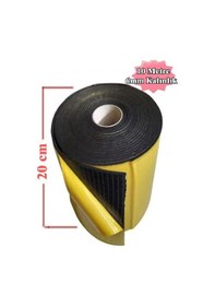 Resim Araç Oto Ses Isı Yalıtım 20cmx10metre 6mm Yapışkanlı Kauçuk Izolasyon Malzemesi 