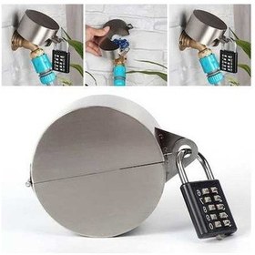 Resim Pazly Pas Geçirmez Paslanmaz Çelik Musluk Kilidi, Kiralık Evler Ve Okullar İçin, İnce İşçilik, Su Tasarrufu, Pratik Kullanım 