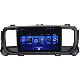 Resim Citroen Jumpy / Peugeot Expert-Scudo 2017-2022 9 inç 8-64 GB PRO Android Carplay Multimedya 