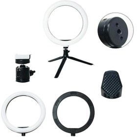 Resim Buffer 8Inç 20Cm Youtube Stüdyo Video Fotoğraf Led Ring Light 