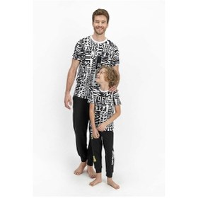 Resim Rolypoly Roly Poly 2371 2-8 Yaş Freedom Erkek Kısa Kol Pijama Takımı 