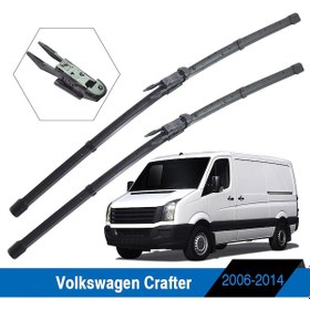 Resim Volkswagen Crafter Ön Cam Muz Silecek Takımı 2006-2014 