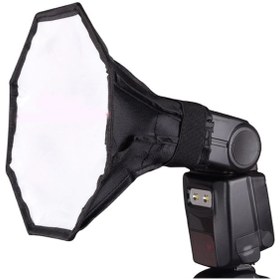 Resim Raypro Tepe Flaşları için 20 CM Sekizgen Octagon Flaş Softbox 