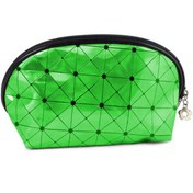 Resim Nascita Eleganza Renkli Makyaj Çantası - Yeşil 