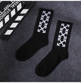 Resim Vkemall Erkek Kadın Spor Çorapı, Fitness Antrenmanı İçin Esnek Ve Dayanıklı Malzeme Siyah 