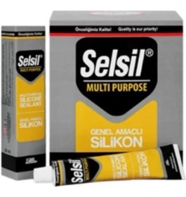 Resim Selsil Genel Amaçlı Tüp Silikon 50 ml Beyaz 