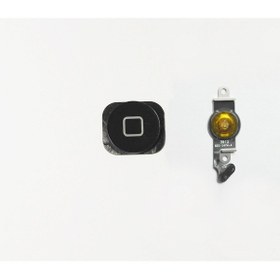 Resim iPhone 5 Uyumlu Home Tuş Bordu Filmi Siyah %100 