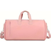 Resim Motion003 Pembe Royal Blue Seyahat Bavulu Büyük Kapasiteli Ve Dayanıklı Sade Tasarım Çanta Pembe 