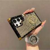 Resim Trendooze Parlak Su Dalgası S25u Kılıfı S22 Ultra 5g Halkalı Koruma 