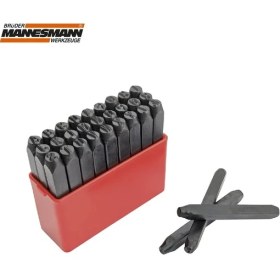 Resim Mannesmann 244-05Harf Zımba Seti 5 Mm 